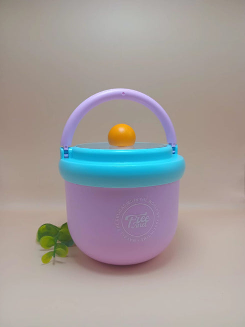 Stainless Steel Thermal Lunch Box – Portable Insulated Breakfast Cup 500ml