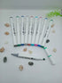 80-Piece Dual-Tip Alcohol Art Marker Set with Carrying Case