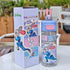 Kids Water Bottle with 3D Character Lid & Straw - 530ml BPA-Free Tritan Leak-Proof Bottle