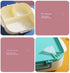 900ml Geometric Bento Lunch Box - Leakproof & Microwave Safe Food Container