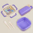 Foraging Party Kids Bento Lunch Box with Matching Water Bottle Set – Leakproof