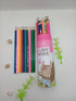 36 Count Hexagonal Colored Pencils Set – Vibrant Art Supplies for Kids & Adults with Cute Squirrel Case