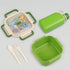 Foraging Party Kids Bento Lunch Box with Matching Water Bottle Set – Leakproof