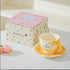 Luxury Pastel Polka Dot Tea Cup Set with Bow Handle – Ceramic Coffee Mug & Saucer Gift Box