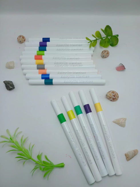 Premium Acrylic Paint Marker Set - Multi-Surface & Waterproof 36 colors