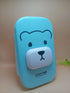 Cute Animal Bento Lunch Box with Sauce Compartment (1100ml) – Leakproof 2-Compartment Kids Food Container with Spoon