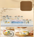 Tom and Jerry Glass Ramen & Serving Bowl with Lid