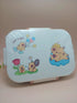 Cute Bento Lunch Box for Kids | 2-Compartment Leakproof Food Container with Spoon
