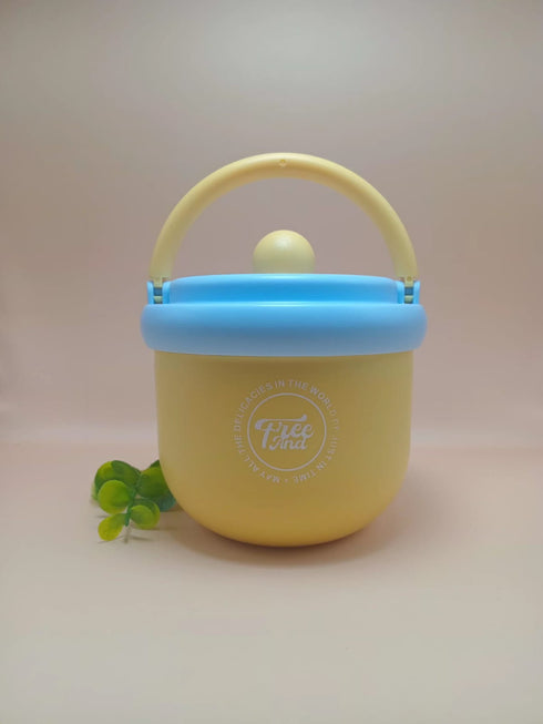 Stainless Steel Thermal Lunch Box – Portable Insulated Breakfast Cup 500ml