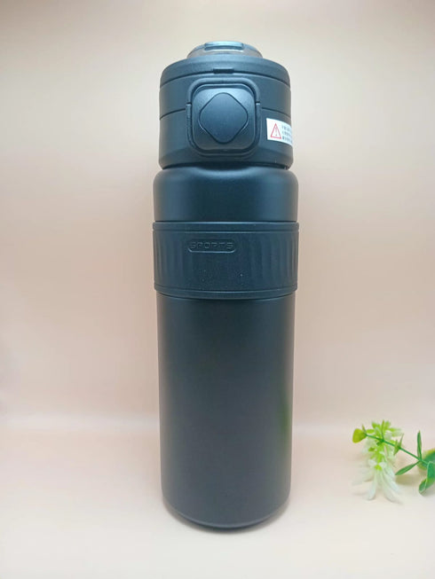 316 Stainless Steel Dual-Drink Insulated Water Bottle with Straw & Sip Lid 800ml