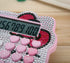 Hello Kitty Bedazzled Desktop Calculator – Sparkly Pink Crystal Rhinestone 12-Digit Display