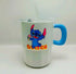 Stitch Ceramic Mug with Lid & Reusable Straw