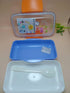 Cute Cartoon Kids Lunch Box with Water Bottle Set – BPA-Free Modular Bento Food Container