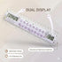 Multi-Function 20cm Ruler with Digital Calculator - Portable & Slim Design