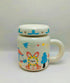 Cartoon Ceramic Mug with Lid - Adorable Bear, Rabbit & Cat Animal Designs