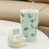 Kawaii Bunny Ceramic Mug with 3D Rabbit Lid & Straw | Cute Pastel Coffee Cup