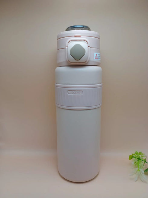 316 Stainless Steel Dual-Drink Insulated Water Bottle with Straw & Sip Lid 800ml