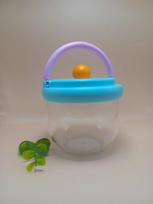 600ml Portable Breakfast & Salad Container with Lid and Spoon – Leak-Proof Yogurt & Overnight Oats Cup