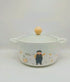 Kawaii Cartoon Ceramic Ramen Bowl with Glass Lid