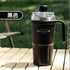 Sitarayuri 600ml Stainless Steel Vacuum Insulated Tumbler with Handle and Dual-Lid