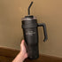 SITARAYURI 1182ml Premium Insulated Travel Tumbler with Handle & Straw
