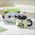 Cute 3D Panda Ceramic Coffee Mug with 3D Lid ( No Spoon)