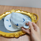 Japanese Style Ceramic Coffee Mug with Saucer – 300ml Handmade Bird Pattern Tea Cup Set