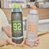 Seiverly 1000ml Frosted Sports Water Bottle – Leakproof Gym & Fitness Flask