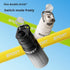550ml Stainless Steel Insulated Sports Water Bottle | Leakproof Vacuum Flask with Carry Handle