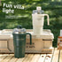 Sitarayuri 600ml Stainless Steel Vacuum Insulated Tumbler with Handle and Dual-Lid
