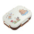 Cute Bento Lunch Box for Kids | 2-Compartment Leakproof Food Container with Spoon