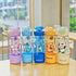 600ml Cute Cartoon Kids Water Bottle with Straw, Strap & Keychain – Leakproof Toddler School Sippy Cup