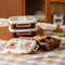Kawaii Bento Box | Leak-Proof 2-Grid Portable Kids Lunch Box with Snap-On Lid