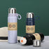 800ml Stainless Steel Vacuum Flask – Double Wall Insulated Thermos Water Bottle for Hot & Cold Drinks (12-24 Hours) with Carrying Handle