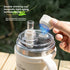 Sitarayuri 600ml Stainless Steel Vacuum Insulated Tumbler with Handle and Dual-Lid