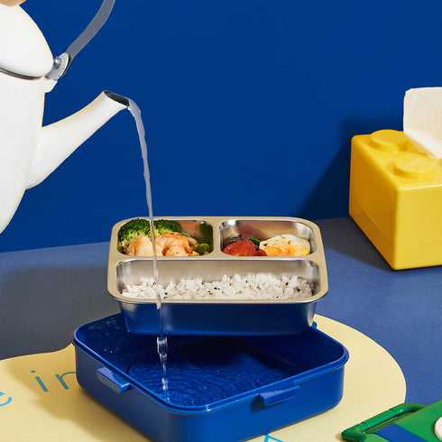 Super Brothers Bento Lunch Box for Kids | SUS304 Stainless Steel 750ml