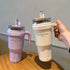 Sitarayuri 1.1L Stainless Steel Insulated Tumbler with Handle & Straw – 7 Colors