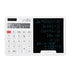 2-in-1 Calculator with LCD Writing Tablet | 12-Digit Portable Desktop Calculator with Stylus Pen & One-Click Erase