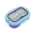 Eat Real Bento Lunch Box – 2-Compartment Leak-Proof Kids School Lunch Box with Spoon & Fork