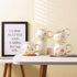 Vintage Floral Ceramic Coffee Mug