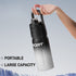 550ml Stainless Steel Insulated Sports Water Bottle | Leakproof Vacuum Flask with Carry Handle