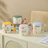 Cute 3D Puppy Ceramic Mug with Lid & 3D Animal Handle – Cartoon Dog Coffee Cup for Animal Lovers