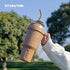 SITARAYURI 1.4liter Insulated Stainless Steel Tumbler with Handle & Straw – Leak-Proof Travel Mug for Hot & Cold Drinks