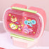 Cute Cartoon Bento Lunch Box with Matching Water Bottle Set | Leak-Proof Kids School Tiffin Box with Spoon