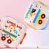 Cute Cartoon Bento Lunch Box – Leakproof Square Food Container for Kids & School