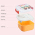Cute Cartoon Bento Lunch Box – Leakproof Square Food Container for Kids & School