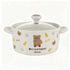 Kawaii Animal Ceramic Instant Noodle Bowl with Lid | 730ml Double-Handle Ramen Pot for Dorm & Home
