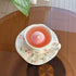 Floral Ceramic Coffee Cup & Saucer Set