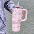 SITARAYURI "Blossom Series" 900ml Aesthetic Floral Tumbler – Insulated Travel Mug