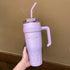 SITARAYURI 1182ml Premium Insulated Travel Tumbler with Handle & Straw